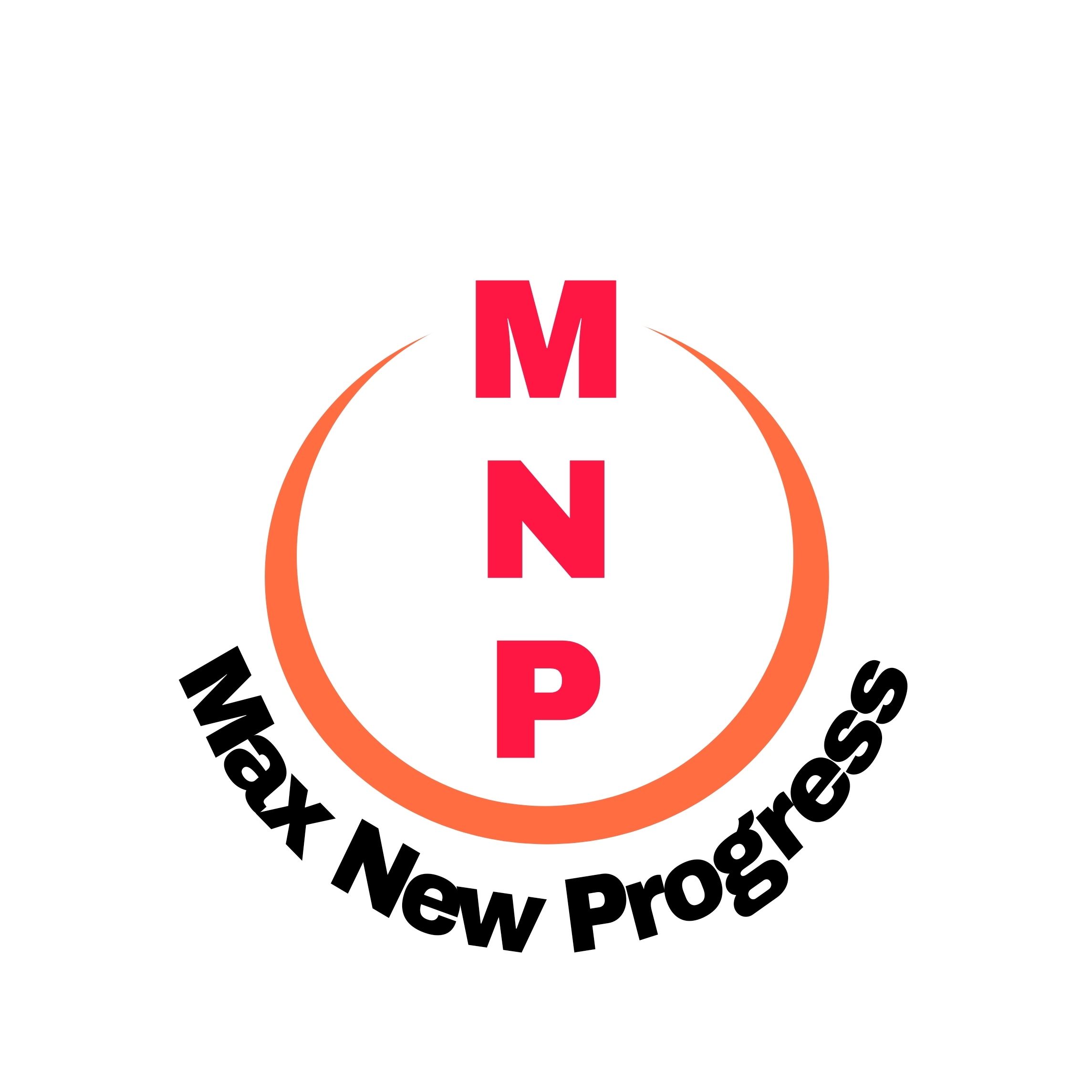 Max New Progress logo โลโก้