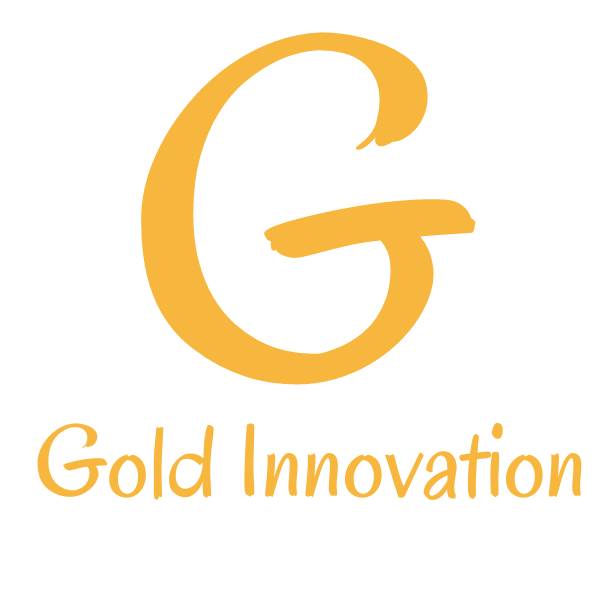 Gold innovation logo โลโก้