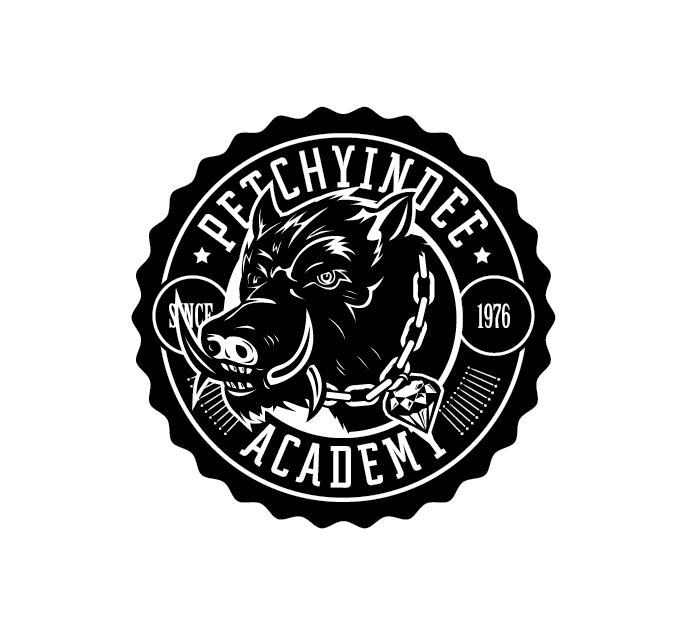 Petchyindee Academy logo โลโก้