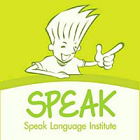 Speak language institute logo โลโก้