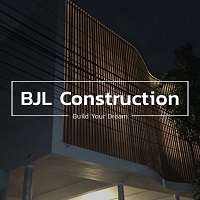 logo โลโก้ บริษัท บ้านเจริญ คอนสตรัคชั่น จำกัด (BJL Construction) 