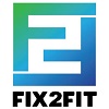 FIX 2 FIT  logo โลโก้