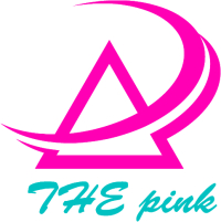 THE Pink logo โลโก้