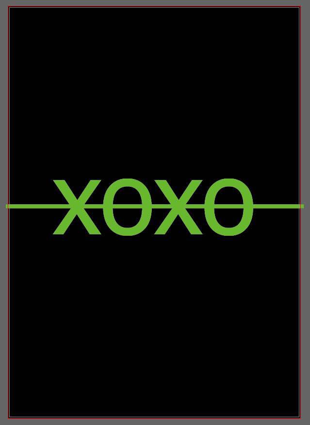 XOXO korean restobar logo โลโก้