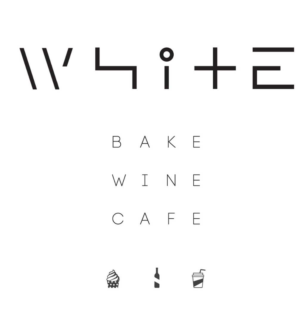 logo โลโก้ WHITE BAKE.WINE.CAFE 