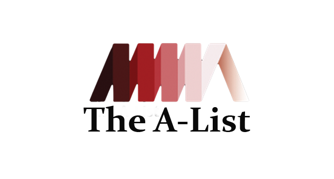 The A-List International logo โลโก้