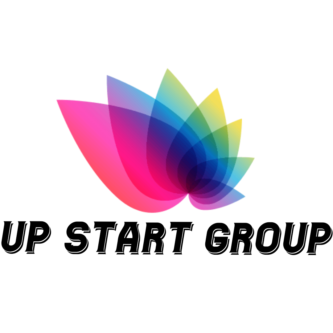UP START GROUP logo โลโก้