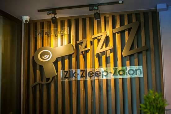 ZikZleepZalon logo โลโก้